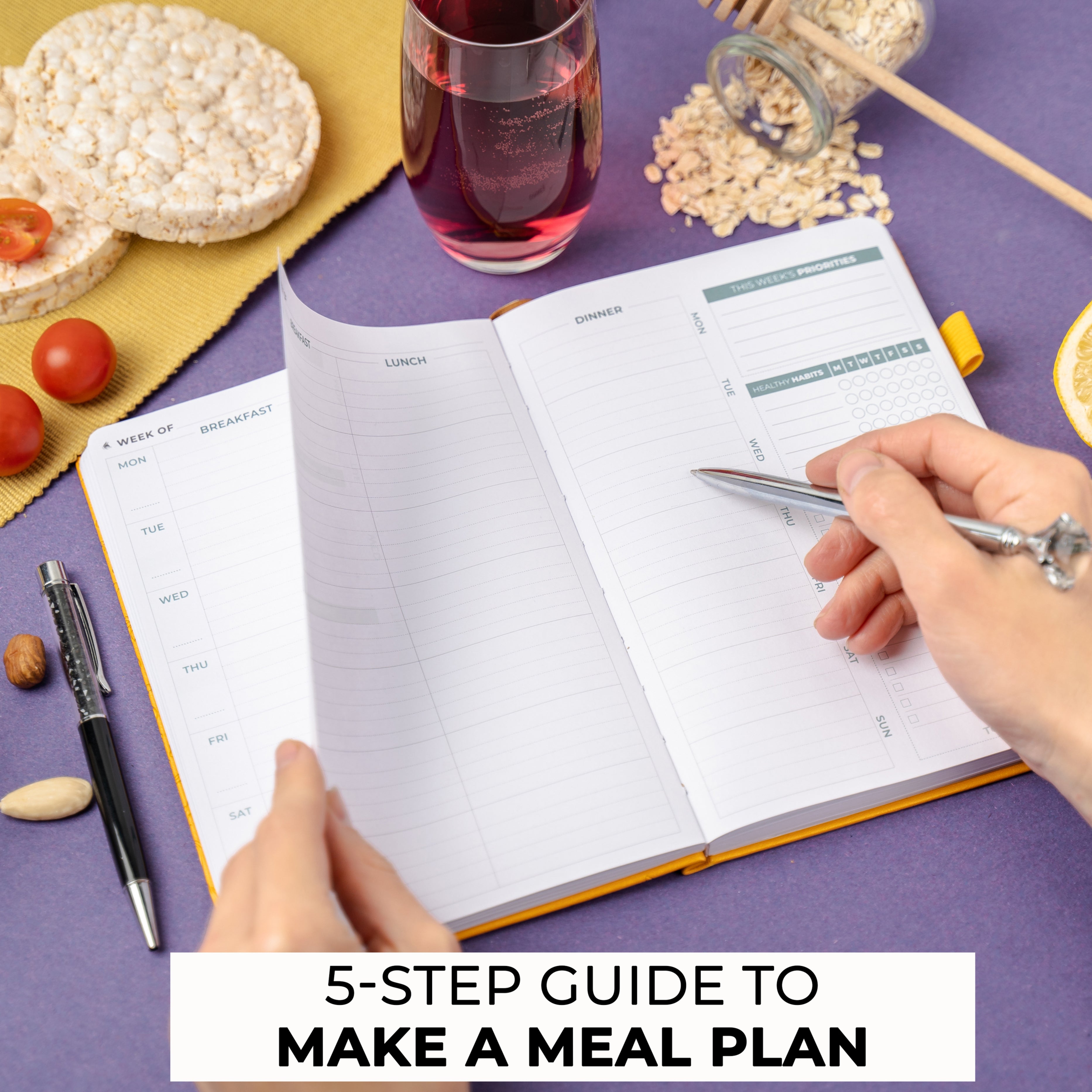 A Step-By-Step Guide to Meal Planning and Prep