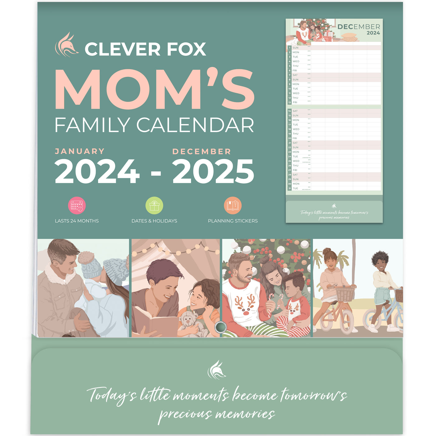 Mom's Family Calendar 2024-2025