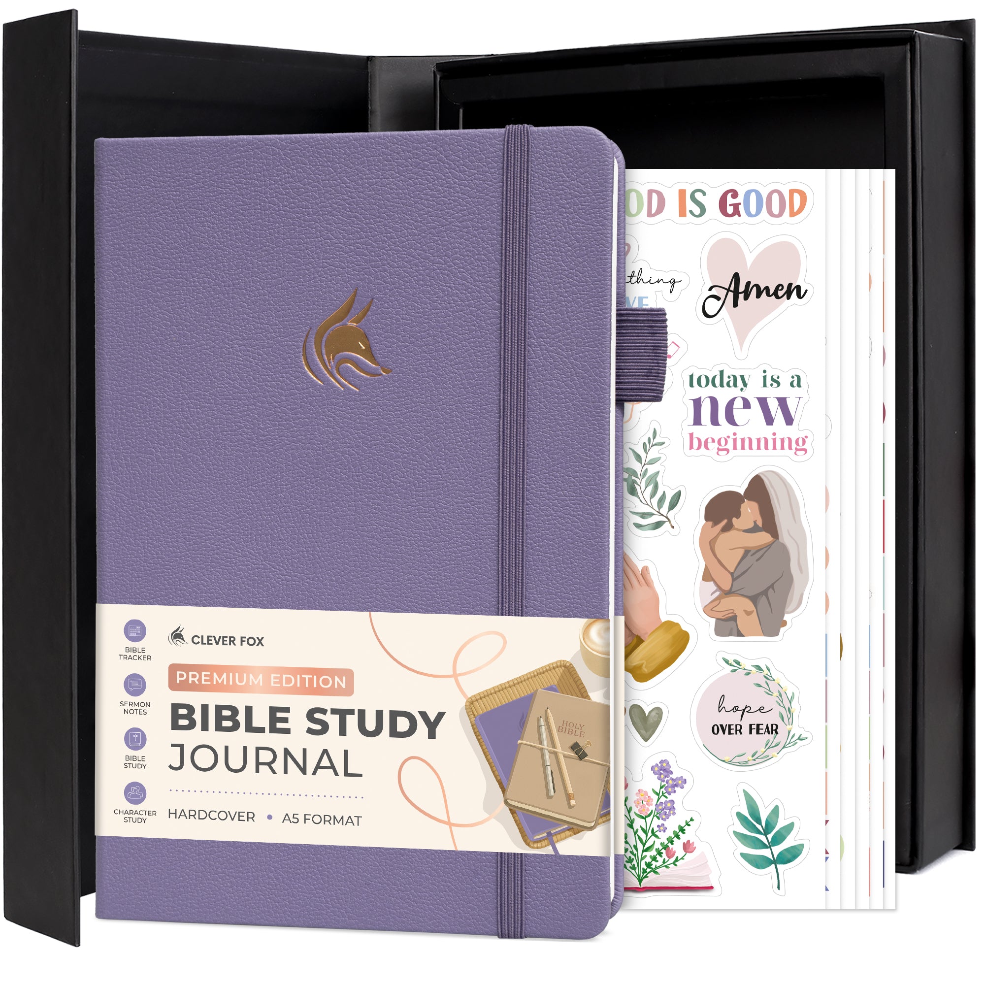 Bible Study Journal Premium – Clever Fox®