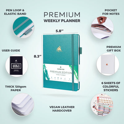 Premium Weekly Planner - Beat Procrastination & Boost Productivity
