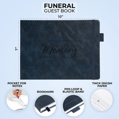 Funeral Guest Book