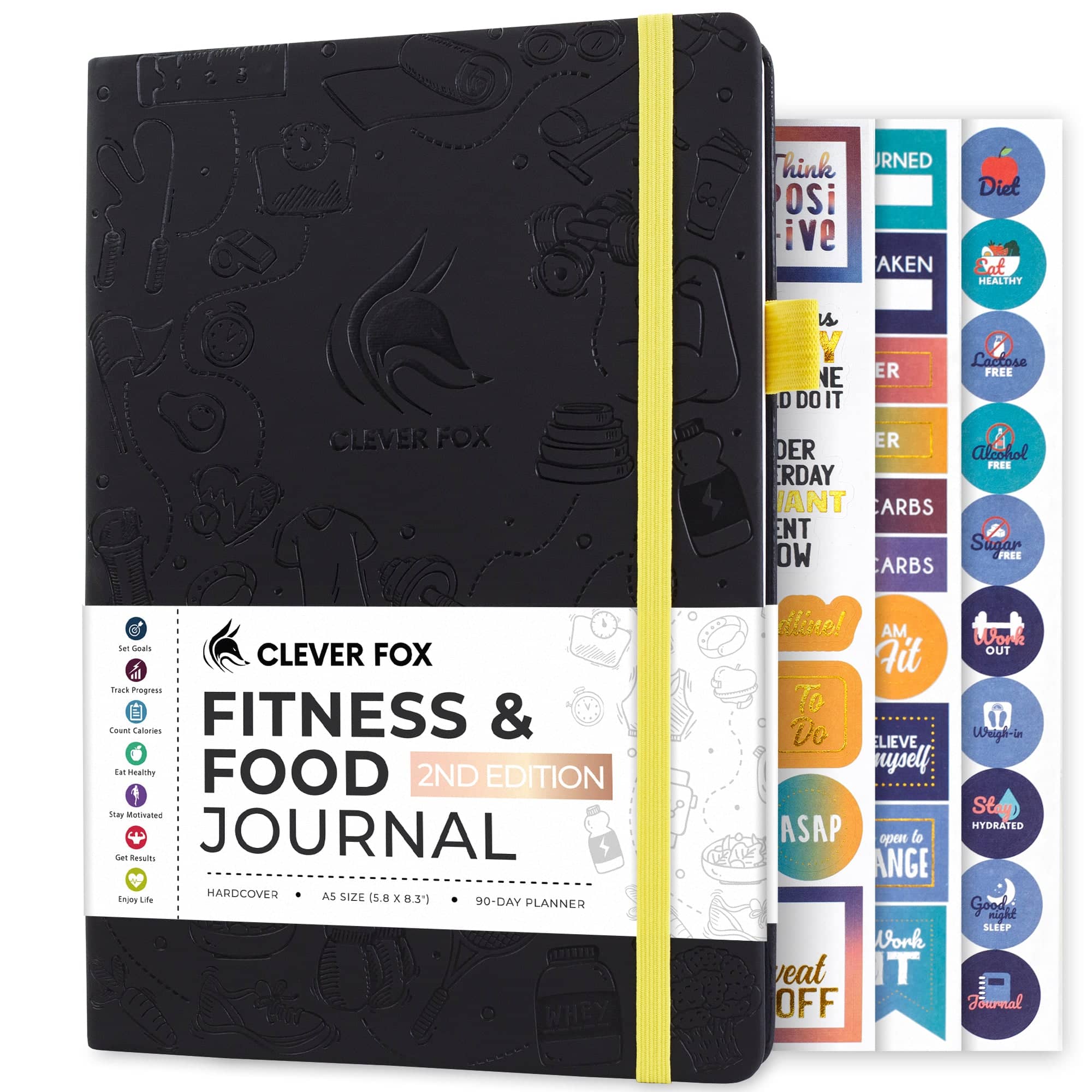 thumbnail image 2 of Clever Fox Fitness & Food Journal PRO - Daily Meal & Workout Planner For Weight Loss & Health 2 of 12