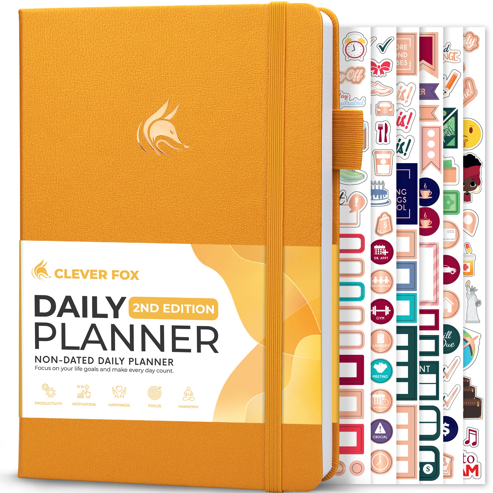 Clever Fox Planner 2nd Edition - Red 