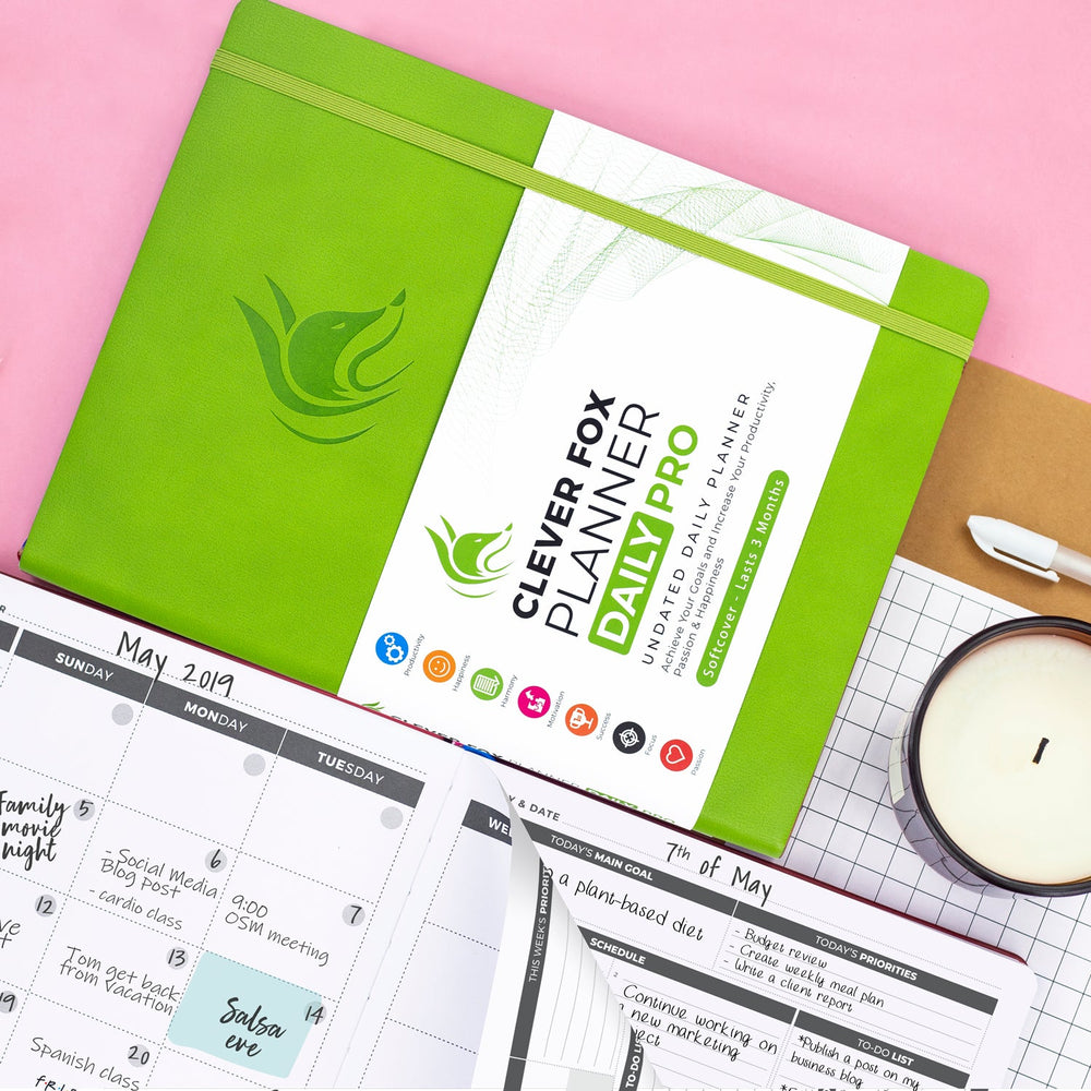 How To Use Clever Fox Daily Planner Guide – Clever Fox®