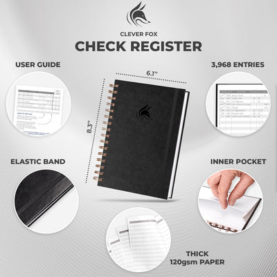 Spiral Check Register