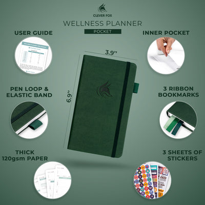 Wellness Planner Pocket - lasts 3 months