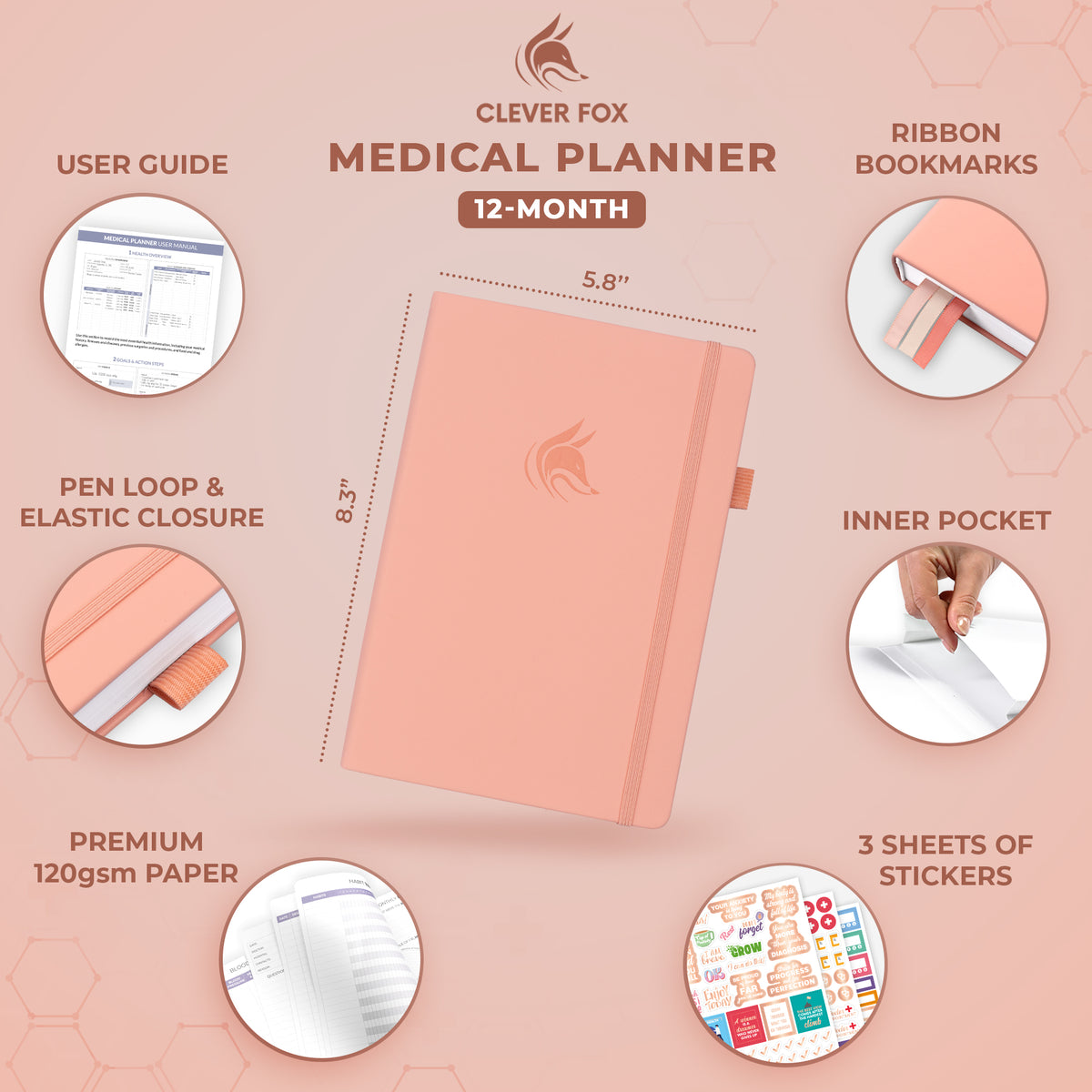 Medical Planner 12-Month A5