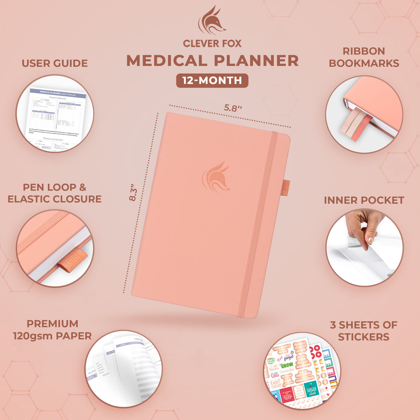 Medical Planner 12-Month A5
