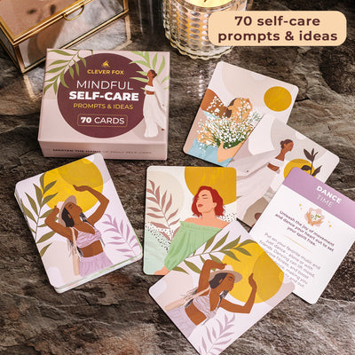 Self-care Cards for Stress & Anxiety Relief