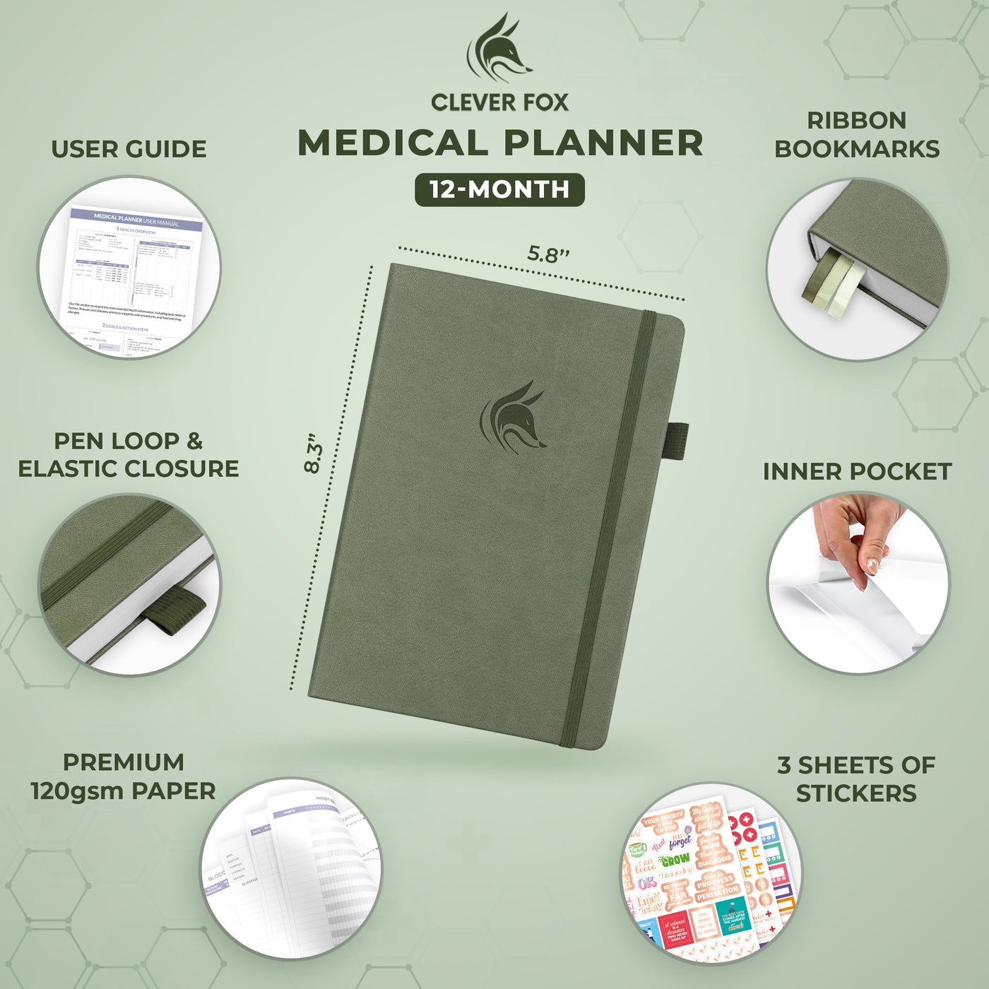 Medical Planner 12-Month A5