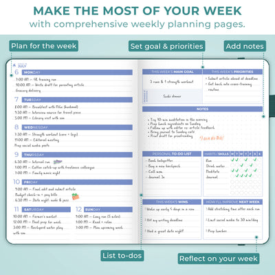 Dated Weekly 2nd Edition (A5) 2026