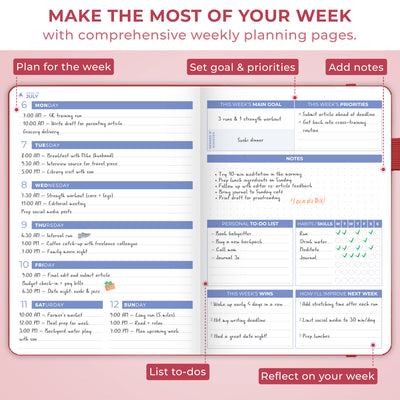 Dated Weekly 2nd Edition (A5) 2026