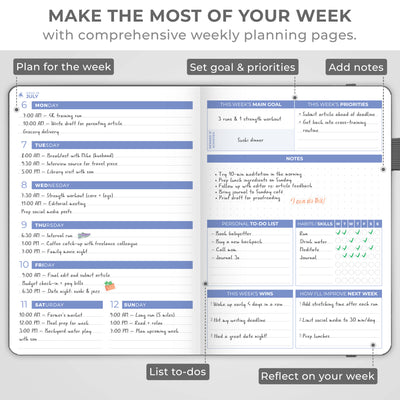 Dated Weekly 2nd Edition (A5) 2026