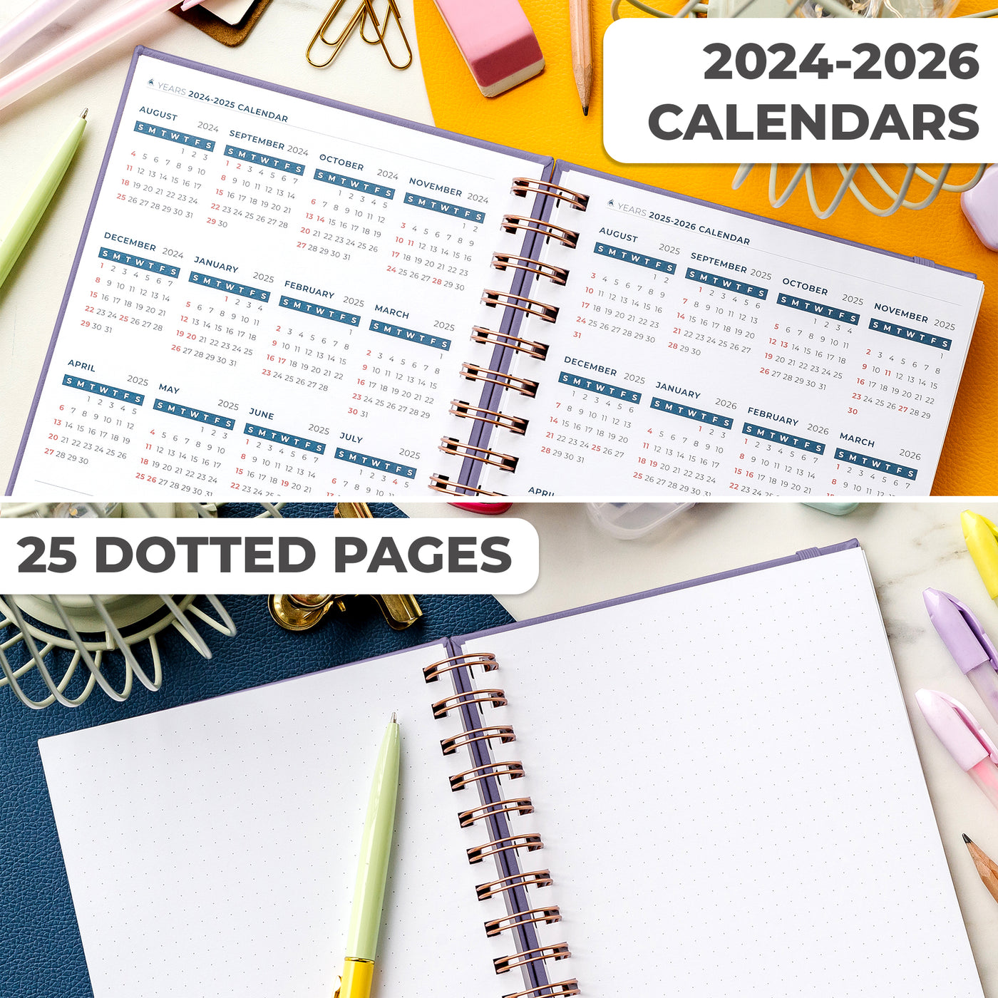 Academic Student Planner 2024-2025