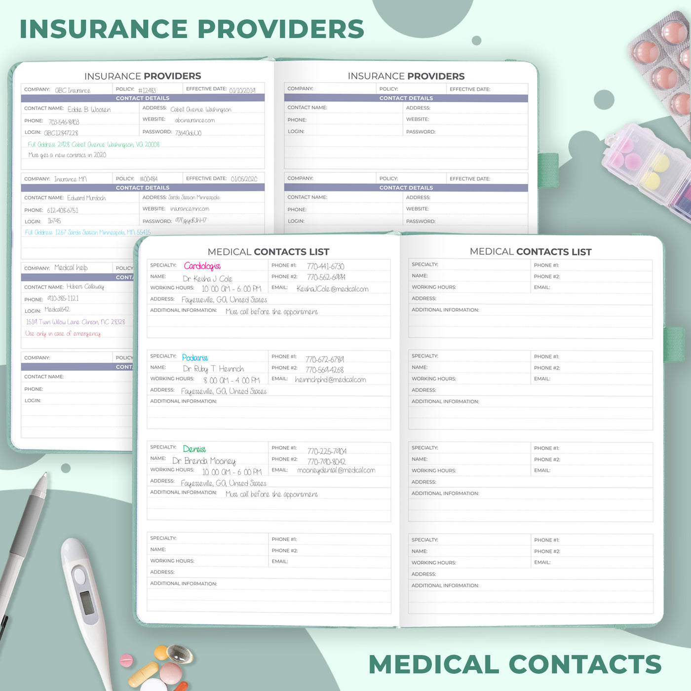 Medical Planner 12-Month A5