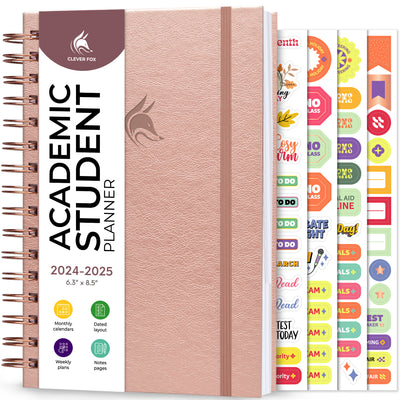 Academic Student Planner 2024-2025