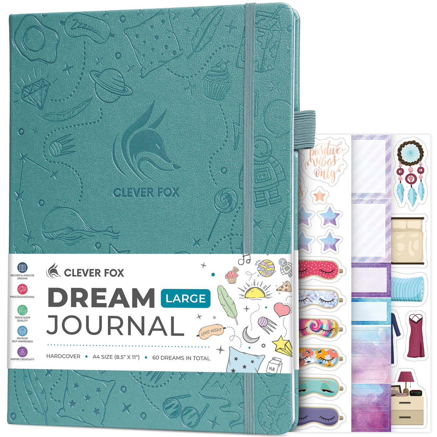 Clever Fox Dream Journal Large