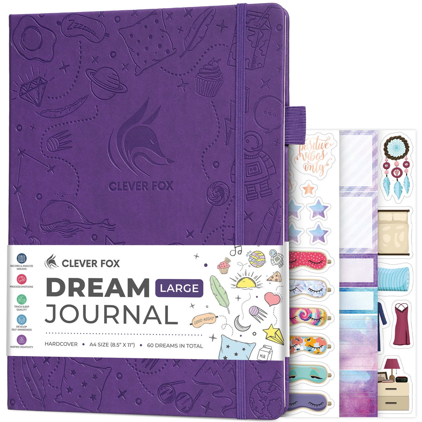 Clever Fox Dream Journal Large
