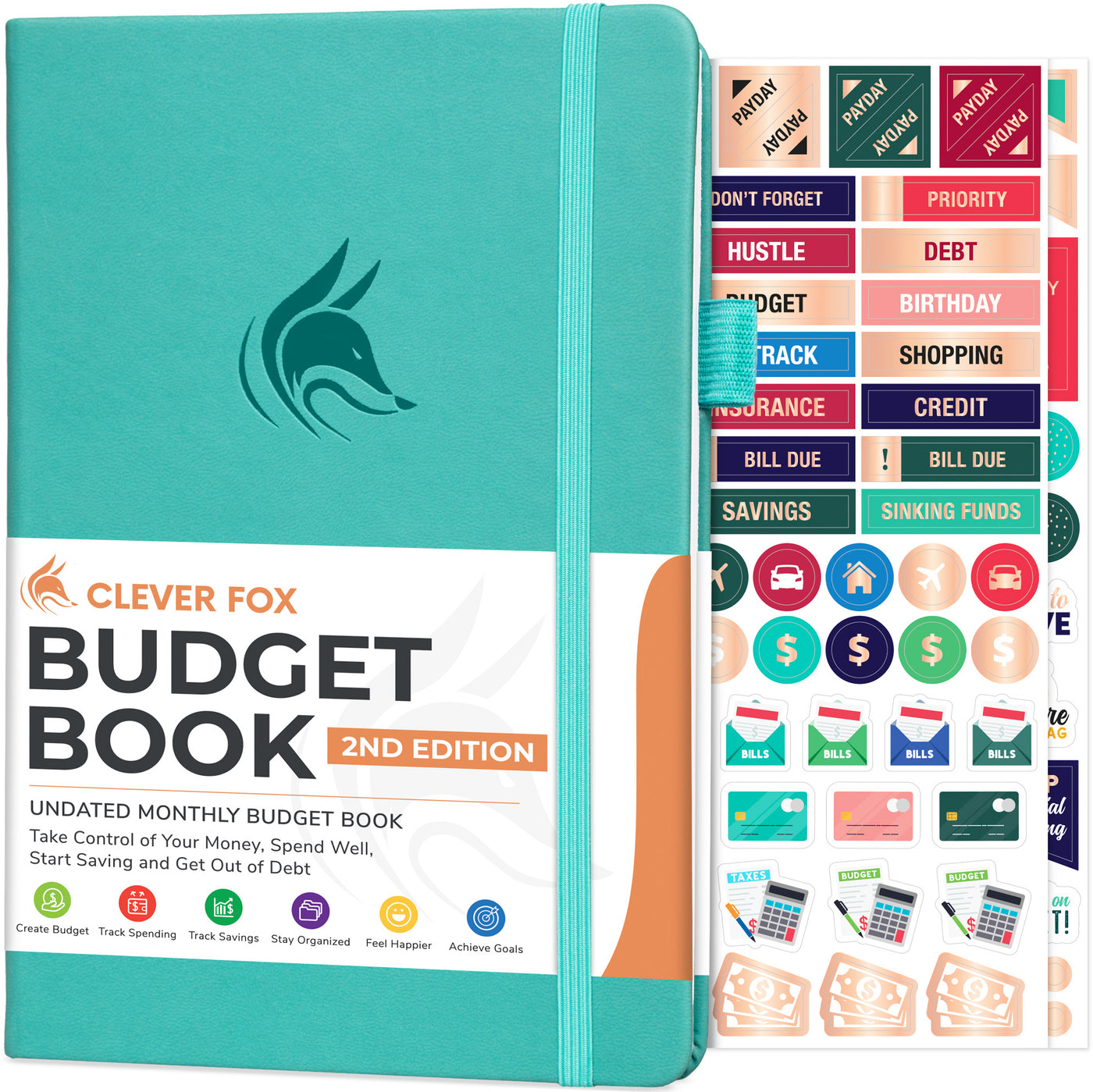 Budget Book 2.0 - Master Spending, Saving & Investing