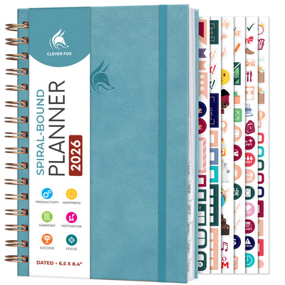 Dated Weekly Planner with Tabs (2026)