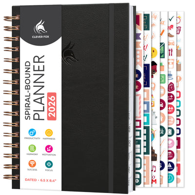 Dated Weekly Planner with Tabs (2026)