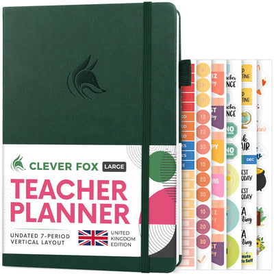 Clever Fox Teacher Planner UK Edition