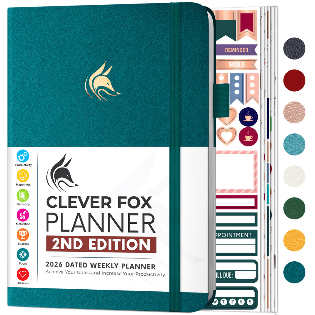 Dated Weekly 2nd Edition (A5) 2026 – Clever Fox®