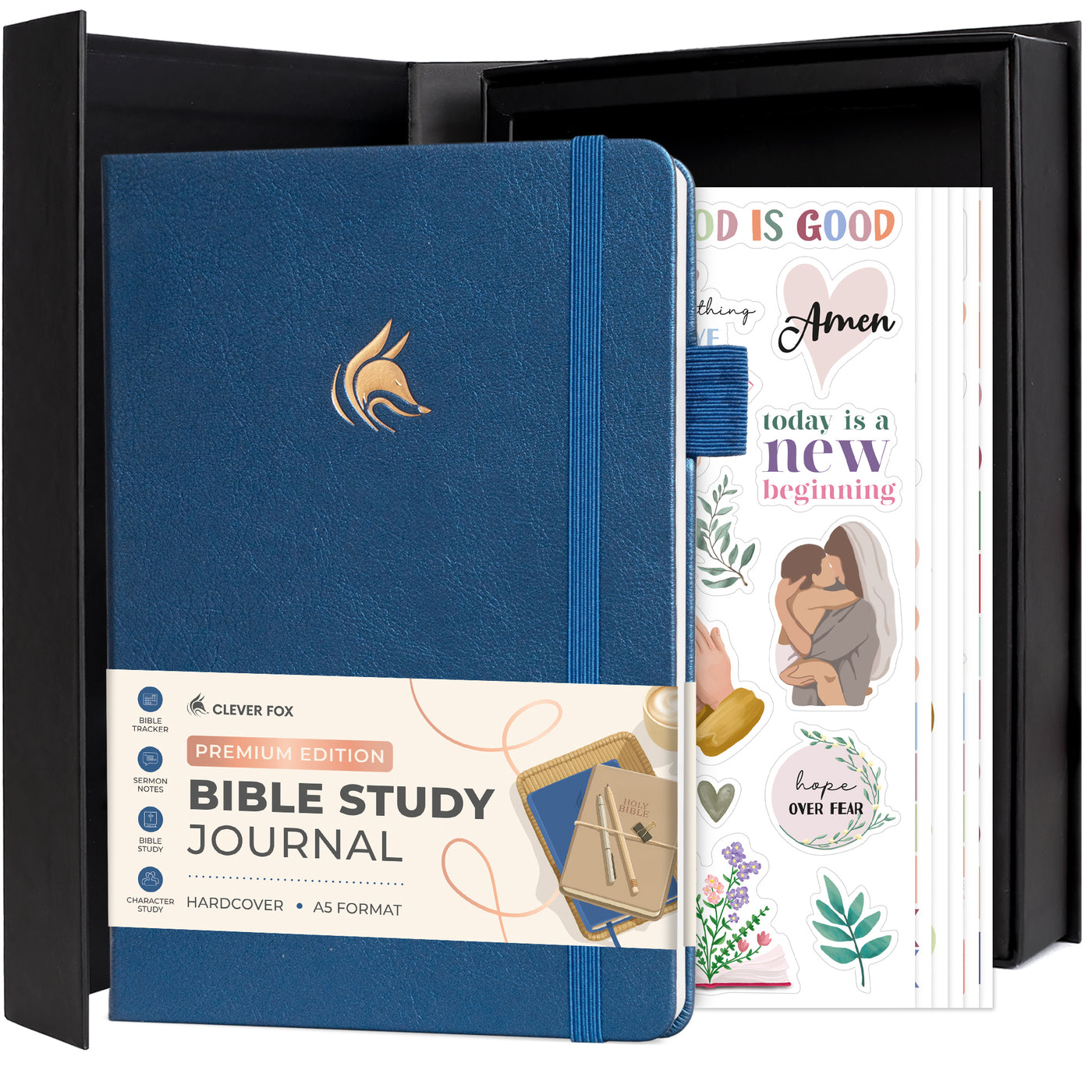 Bible Study Journal Premium – Clever Fox®