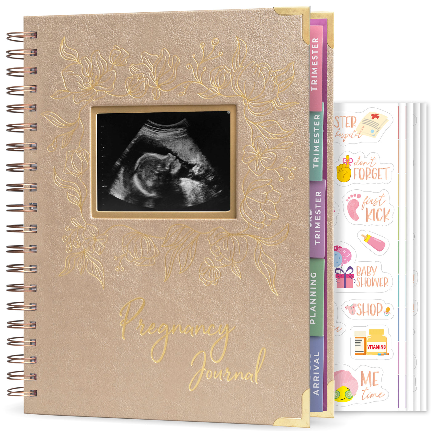 Pregnancy Journal & Memory Book (SonoFrame Edition)
