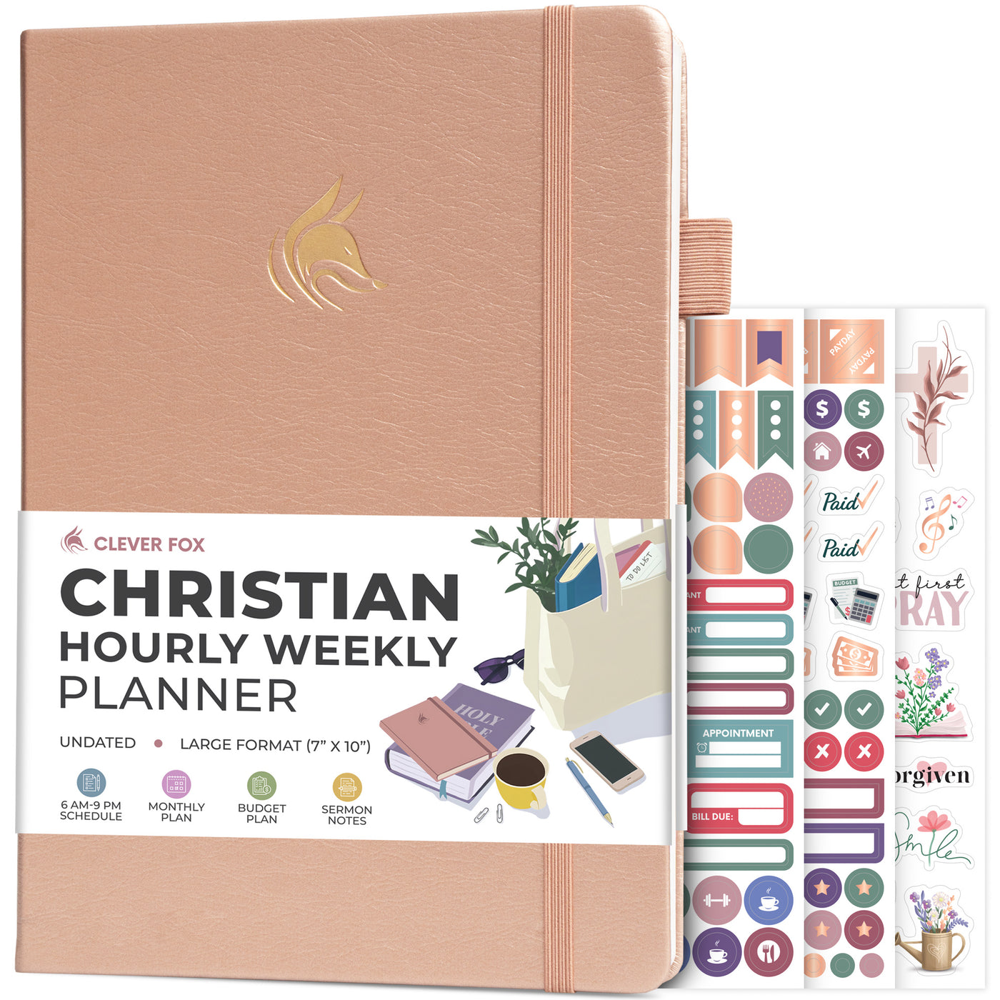 Christian Hourly Weekly Planner