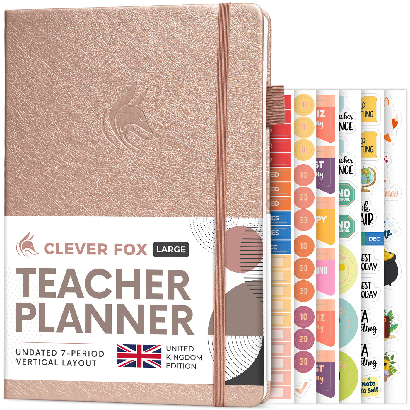 Clever Fox Teacher Planner UK Edition