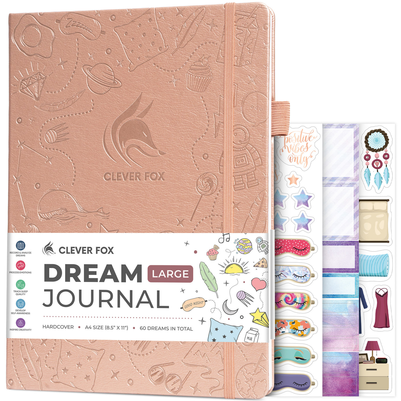 Clever Fox Dream Journal Large