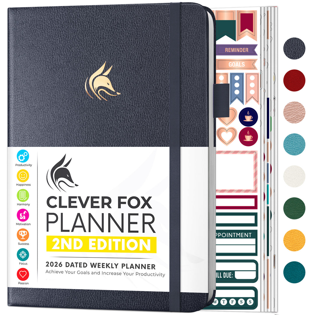 Dated Weekly 2nd Edition (A5) 2026 – Clever Fox®