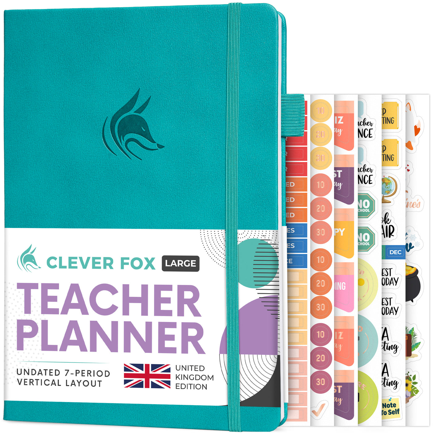 Clever Fox Teacher Planner UK Edition