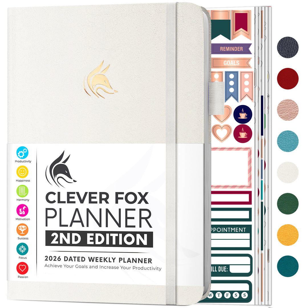 Dated Weekly 2nd Edition (A5) 2026 – Clever Fox®