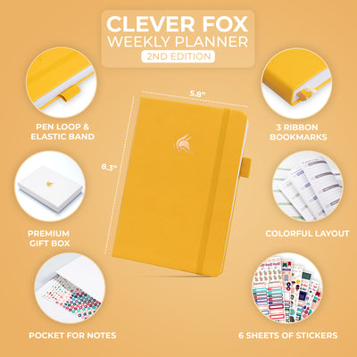 Weekly Planner 2nd Edition (A5)