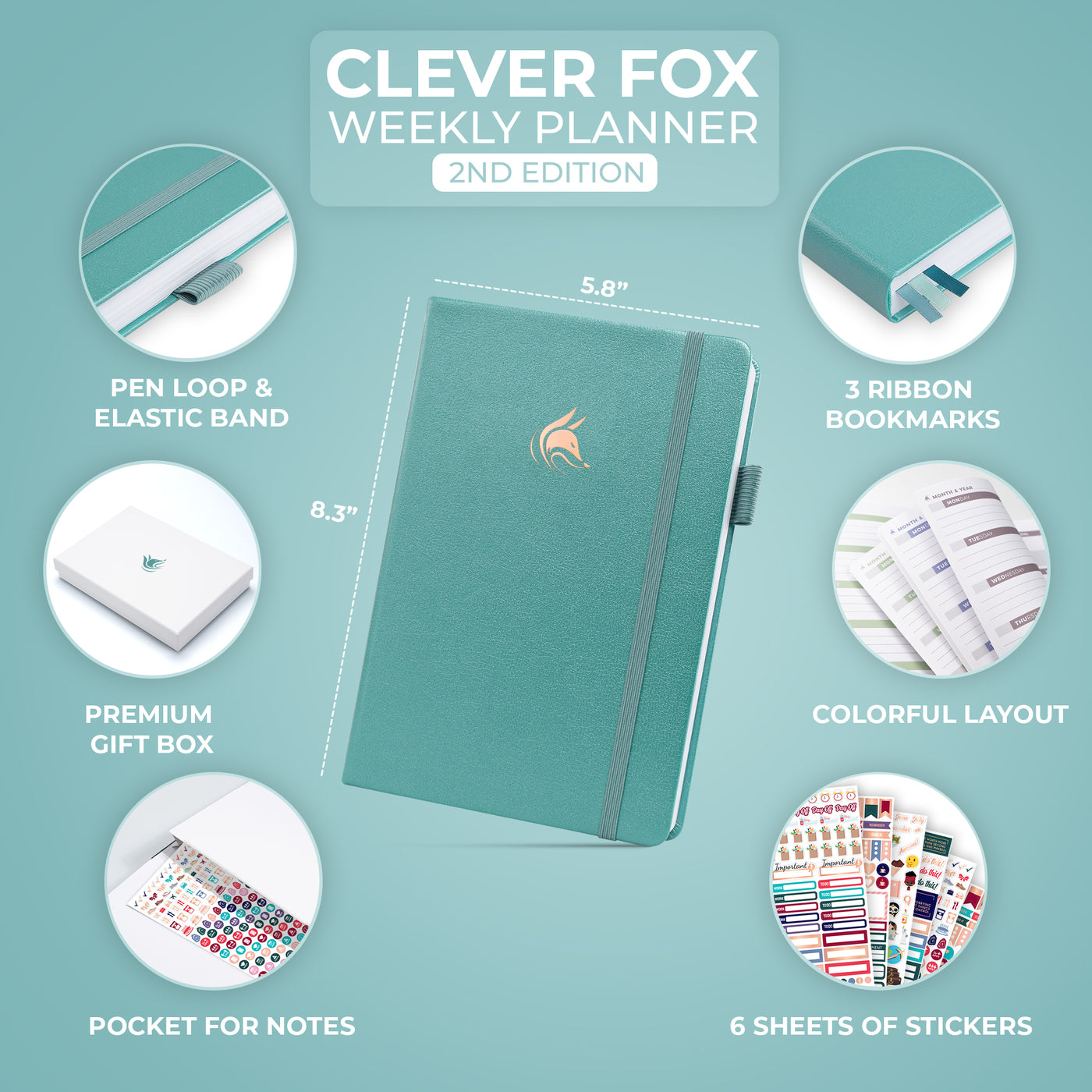 Weekly Planner 2nd Edition (A5)