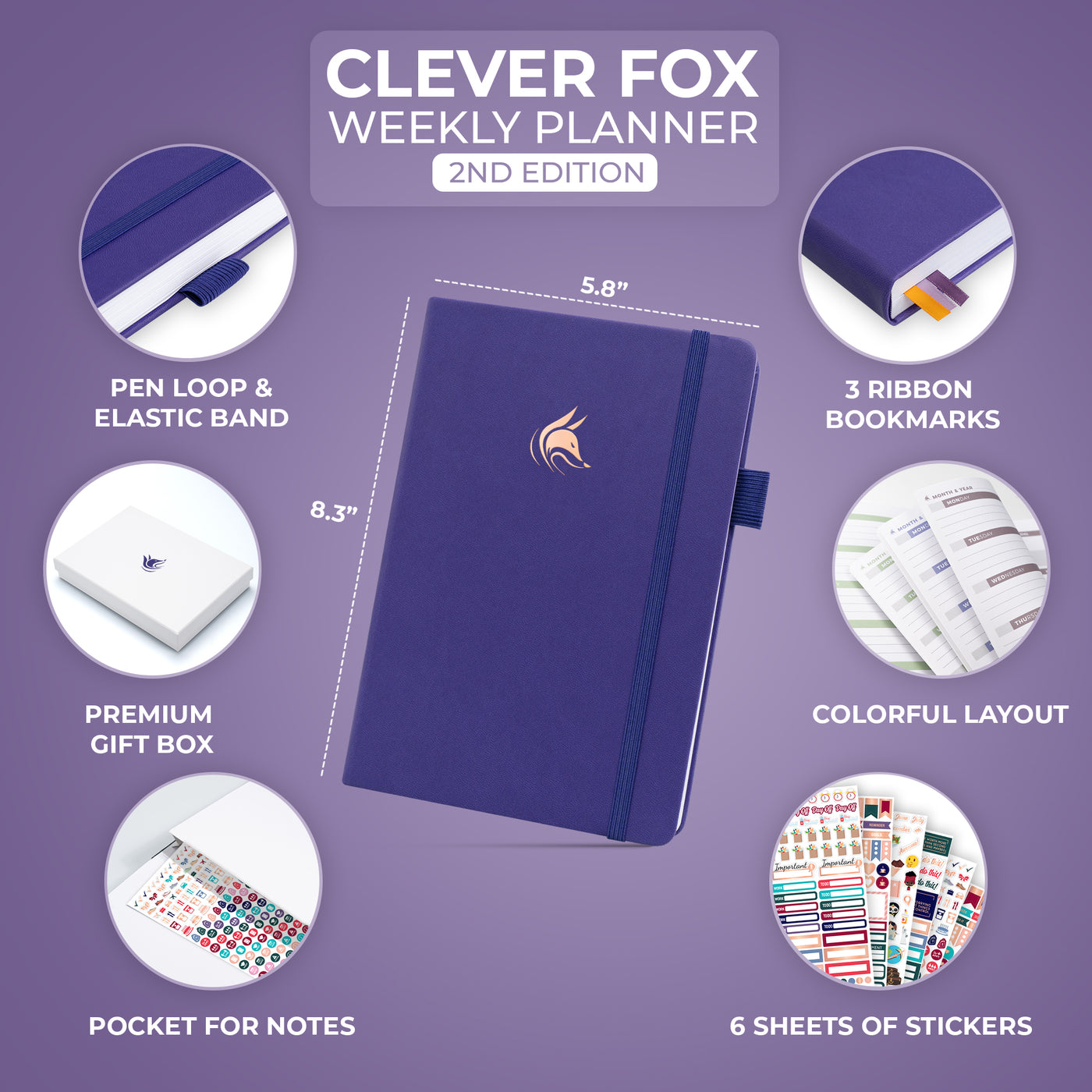 Weekly Planner 2nd Edition (A5)