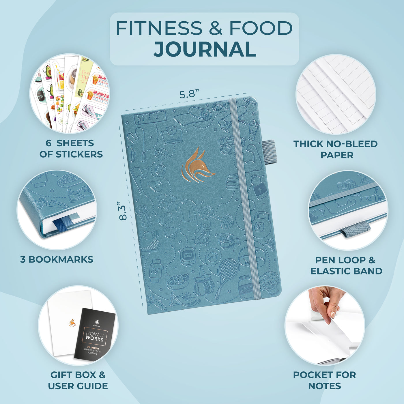 Fitness and Food Journal Premium