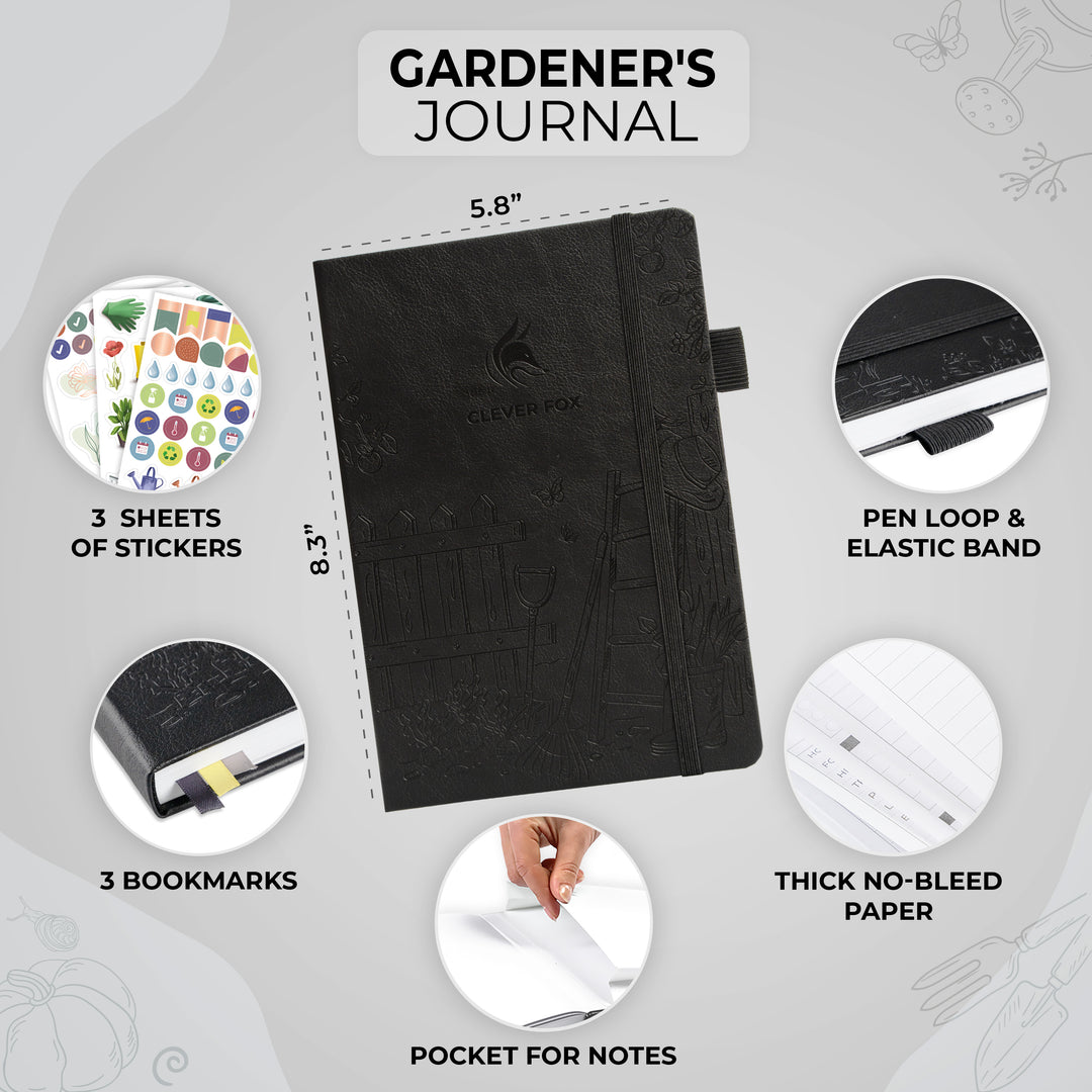 Garden Journal Planner & Log Book - Onthly Gardening Organizer