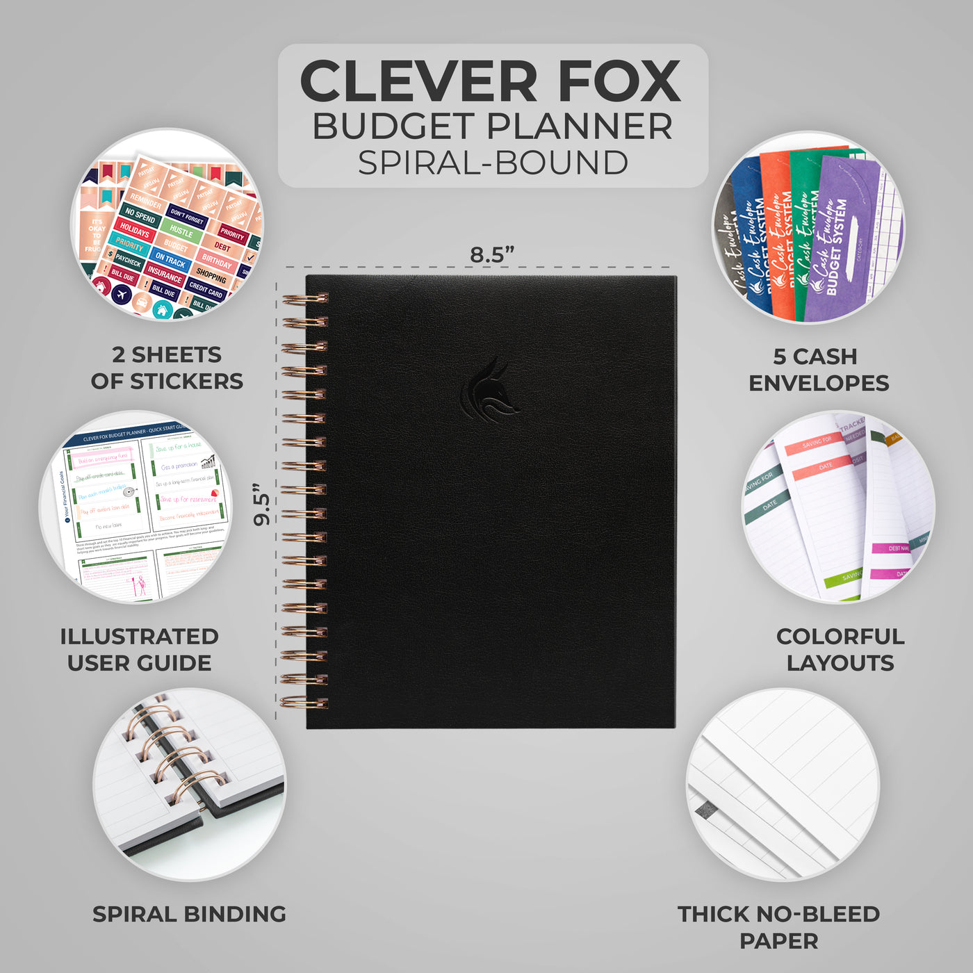 Budget Planner Spiral Large