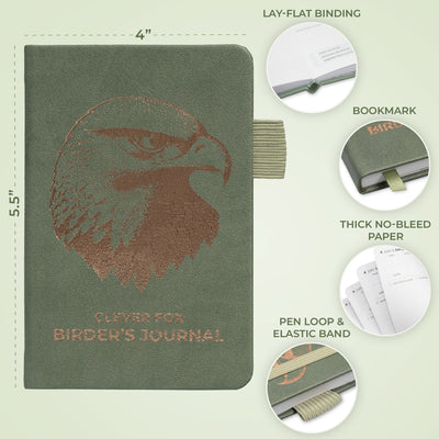 Birder's Journal Pocket – Bird Watcher Log Book