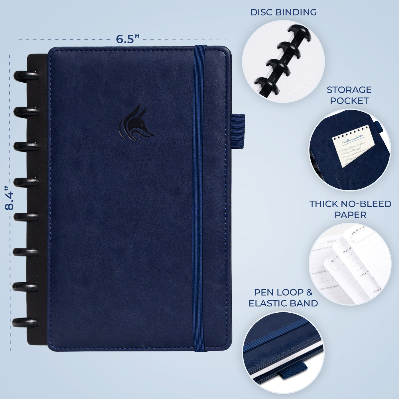 Disc-Bound Weekly Planner
