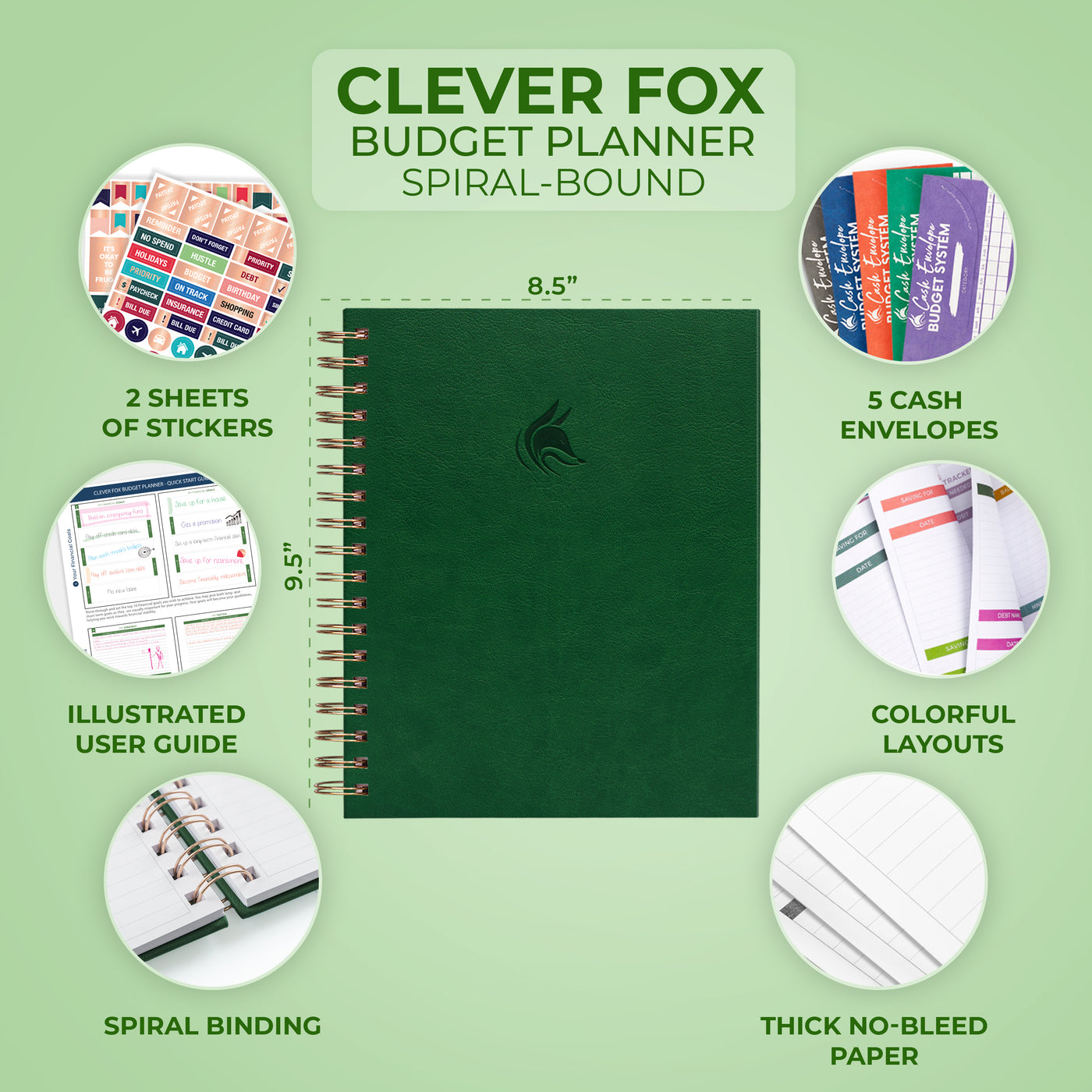 Budget Planner Spiral Large