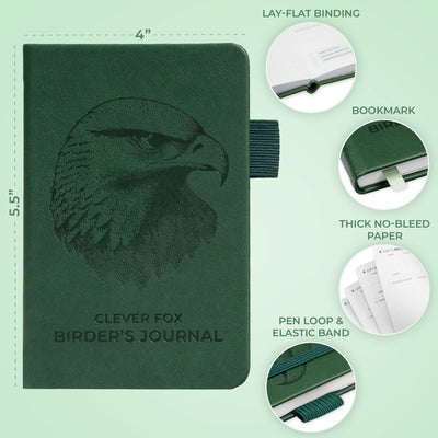 Birder's Journal Pocket – Bird Watcher Log Book
