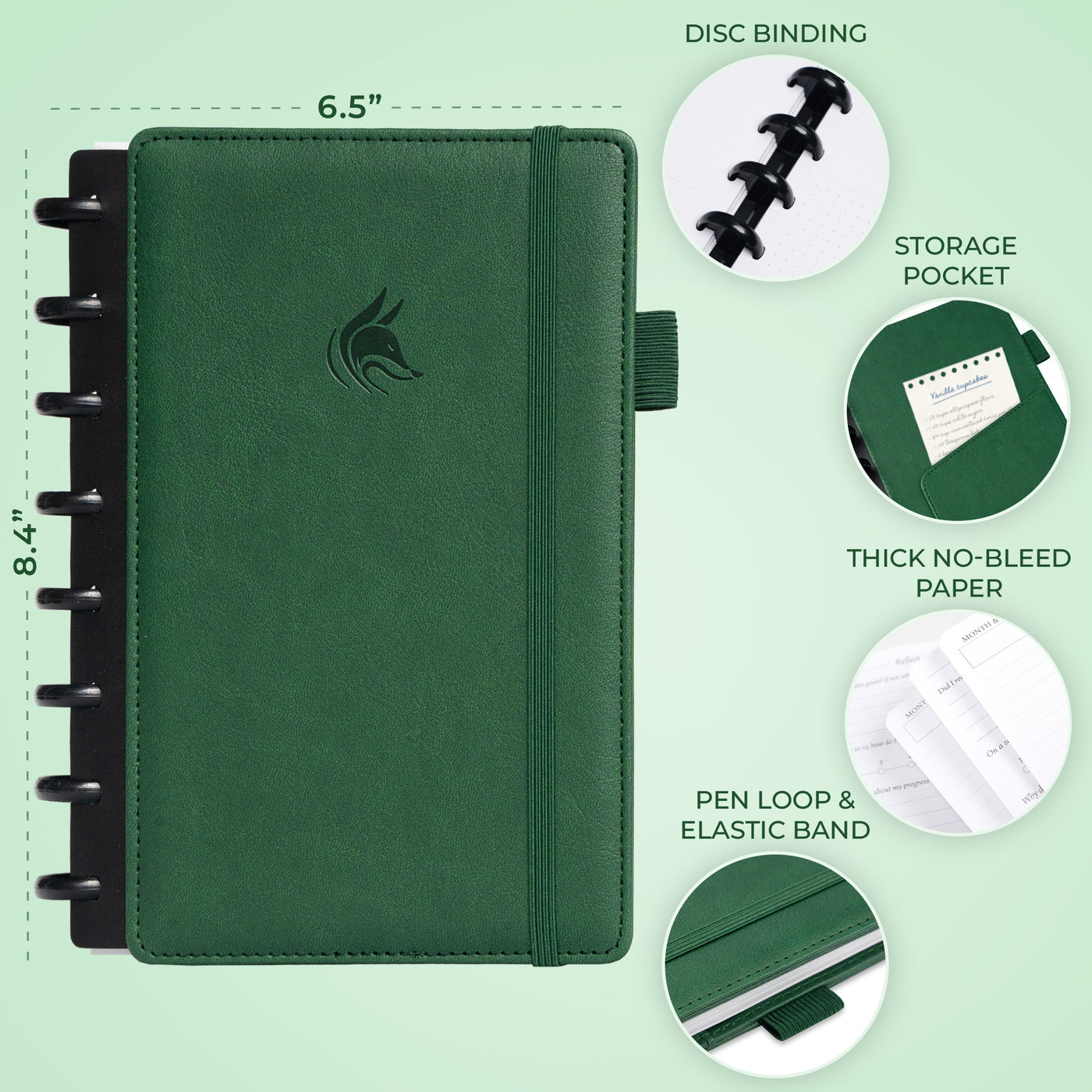 Disc-Bound Weekly Planner