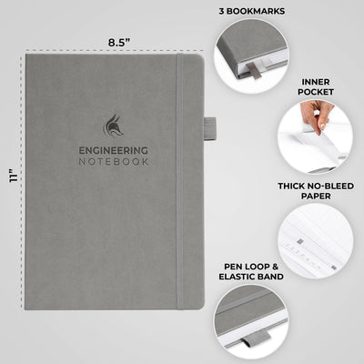 Small Engineering Notepad Engineering Notebook – Clever Fox®