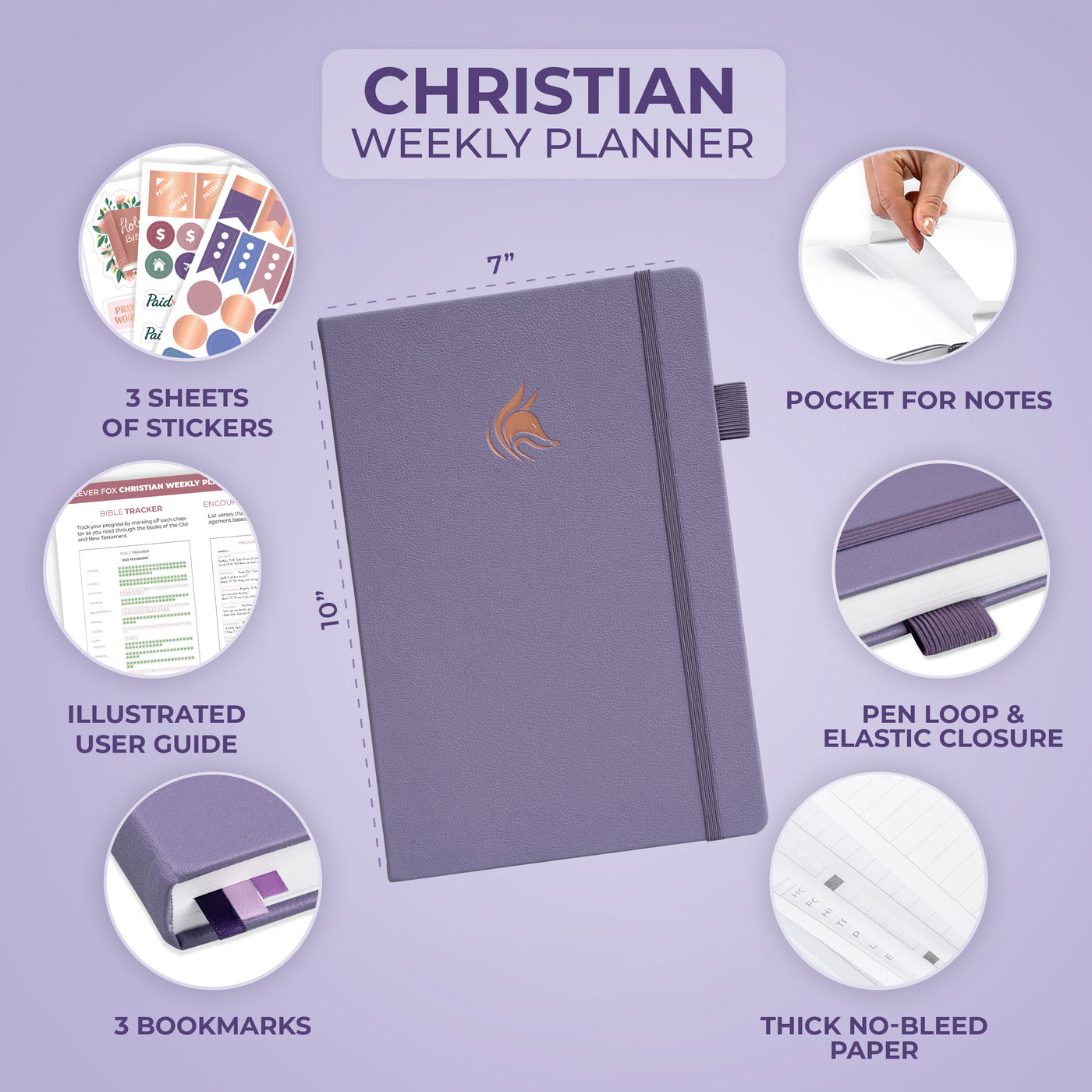 Christian Hourly Weekly Planner