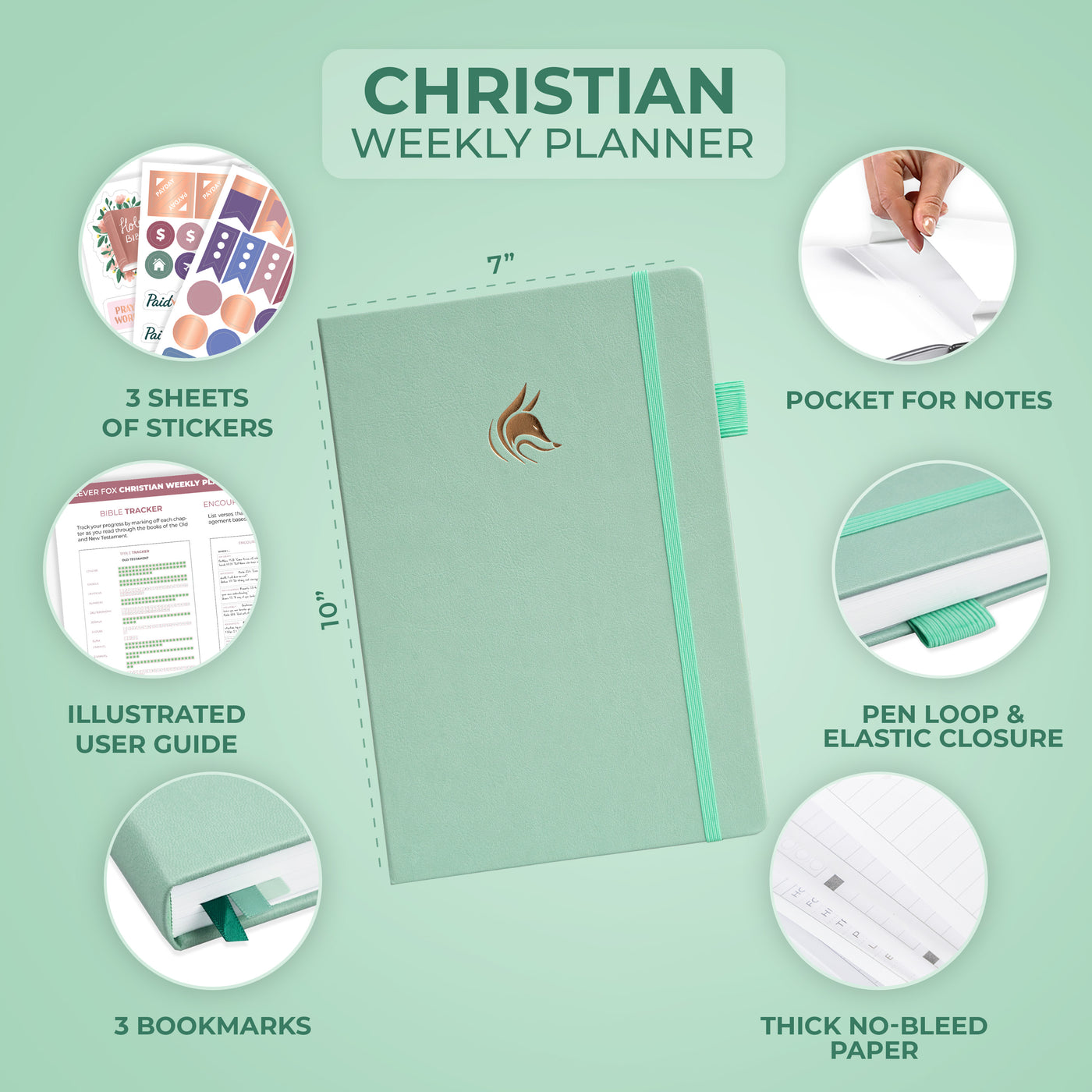 Christian Hourly Weekly Planner