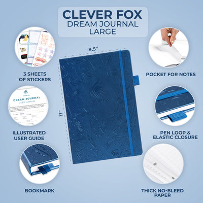 Clever Fox Dream Journal Large